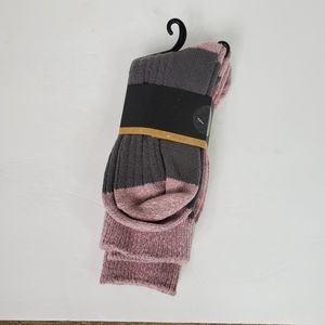 Frye Accessories - FRYE supersoft 2 pack boot socks NWT gray/pink Frye Accessories - FRYE supersoft 2 pack boot socks NWT gray/pink